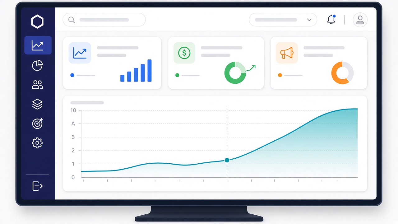 Image #4 — скриншот панели Google Analytics с графиком роста органического трафика после наполнения сайта — до и после запуска проекта
