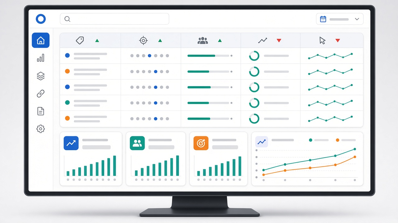 Image #2 — Пример таблицы KPI для SEO-копирайтинга: позиции, трафик, конверсия, CTR