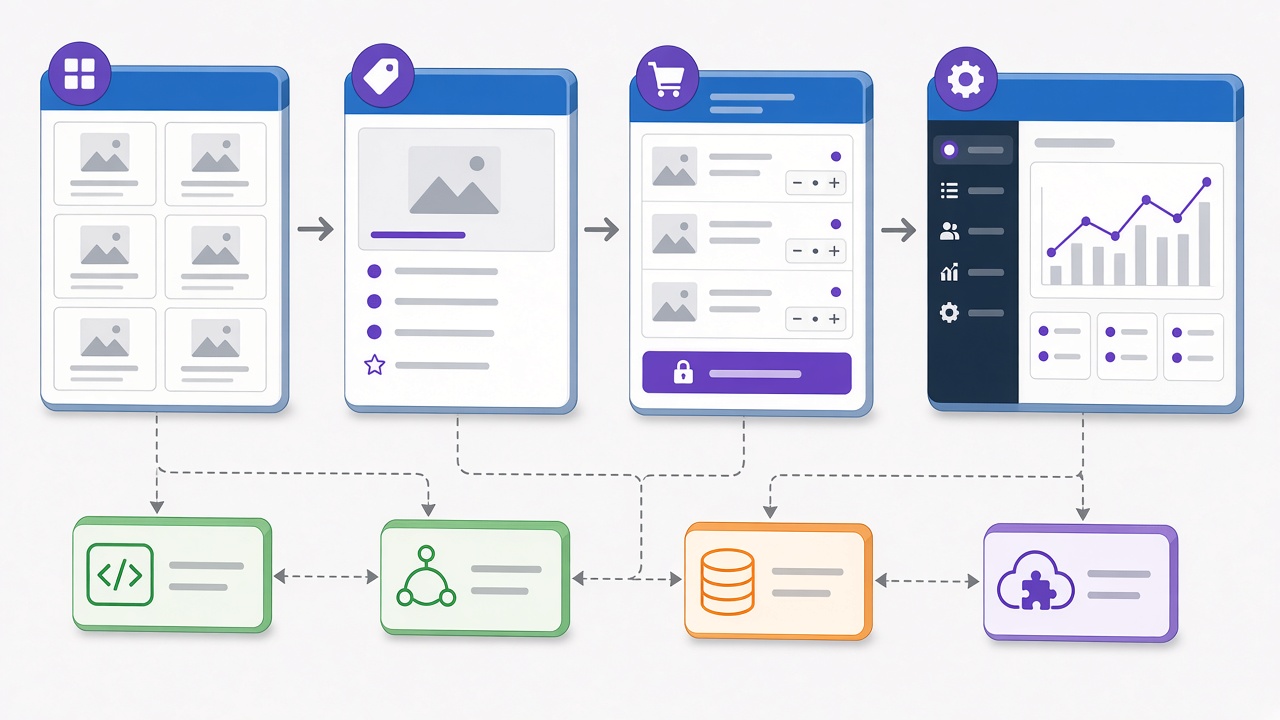 Image #1 — Структура современного интернет-магазина на WordPress с WooCommerce — каталог, карточка товара, корзина и административная панель